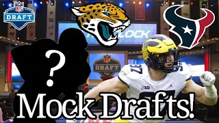 You Won’t Believe Who I Have the Jags Taking First Overall! NFL 2022 First Round Mock Draft!