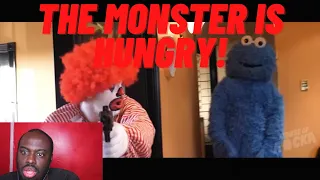 @Therackaracka- Ronald McDonald VS Cookie Monster (Reaction) #recklessfoundation #cookiemonster