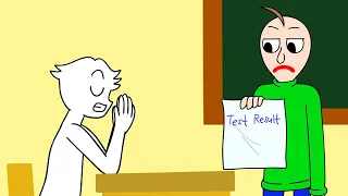 100% IN MATH TEST - BALDI'S BASICS #5 - SHORT LESSON