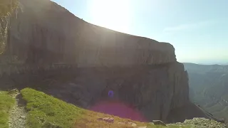 La vire des fleurs par le col de Tentes