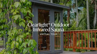 Clearlight® Saunas Outdoor 5-Person Full Spectrum Sauna