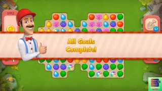 Gardenscapes Hard Level 5913 - No Booster - 19 Moves