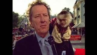 Pirates of the Caribbean: At World's End: Premiere Geoffrey Rush "Captain Hector Barbossa" Interview