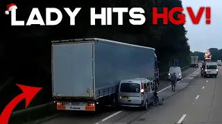UNBELIEVABLE UK DASH CAMERAS (CHRISTMAS SPECIAL) | Almost Topples Lorry, HGV Crashes Into CAR! 🎅 #89