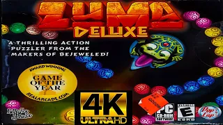 Zuma Deluxe (PC 2003) - Game 2160p 4K UHD Walkthrough - No Commentary