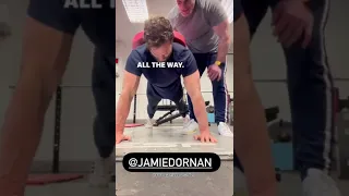 Jamie At Gym Today💪🏻❤️#jamiedornan