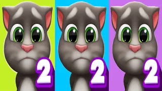 Green Vs Blue Vs Purple My Talking Baby Tom 2 Vs My Talking Tom 2