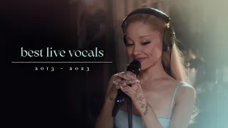 ARIANA GRANDE BEST LIVE VOCALS OF ALL TIME 2013-2021 / VOCALS EVOLUTION, CLIMAXES, WHISTLE NOTES