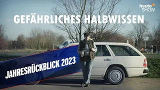 2023 war alles schlecht: Der Jahresrückblick mit Taxifahrer Jochen | heute-show