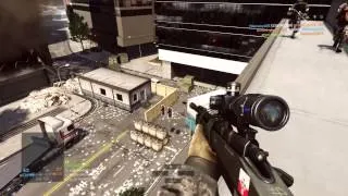 Battlefield 4 (BF4/PS4) #5 Sniper (TDM) Team Deathmatch gameplay