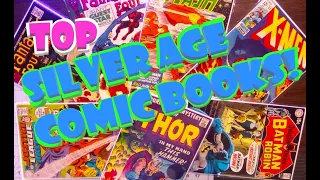 Top Ten  SILVER AGE COMICS | BEST 10 comic books 1960's covers by Comicsamurai #fridaycomicchallenge