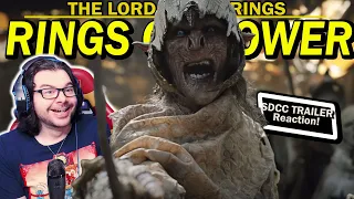 LOTR: THE RINGS OF POWER SDCC Trailer REACTION & DISCUSSION - "Is that Him?"