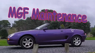 Two Brits Do Maintenance - MGF Timing belt / Water pump replacement