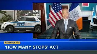 Mayor Adams talks potential NYC Council vote overriding veto of 'How Many Stops' Act