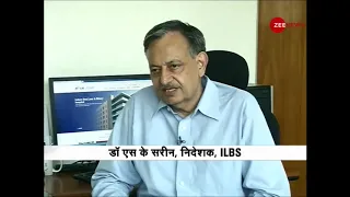 Dr. Sarin, Director, ILBS explained the Symptoms and Prevention of Hepatitis B to Zee News