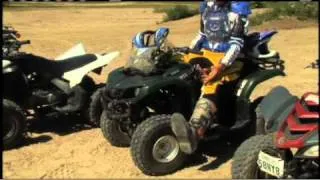 Proper ATV gear when riding