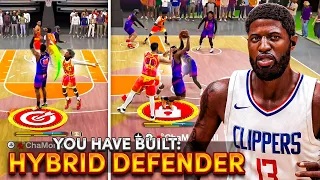 This "HYBRID DEFENDER" BUILD is a BULLY to REC PLAYERS in NBA 2K24! LOCKDOWN w/ CONTACT DUNKS