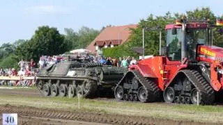 Traktorpulling Notzing 2012 Jaguar Panzer gegen CASE Steiger STX 440