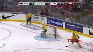 Sweden vs  Russia (semifinal 1) 04/01/2015 IIHF Worlds Junior Highlights HD