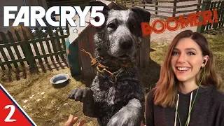 We Find Boomer & I'm a Bad Driver! | Far Cry 5 Pt. 2 | Marz Plays