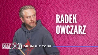 Radek Owczarz prezentuje swój zestaw perkusyjny I Specjalnie dla Beatit TV