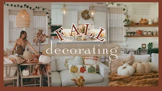 DECORATING FOR AUTUMN | adding simple DIYS's & cozy seasonal touches! 🍂