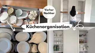 Küche organisieren - aussortieren und einräumen / Neue Schränke-mehr Stauraum