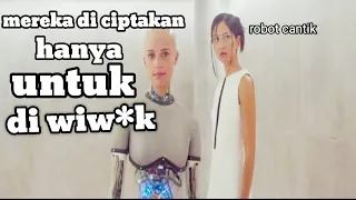 Alur cerita film robot cantik ini di ciptakan  untuk menjadi pelayannya #alurceritafilm