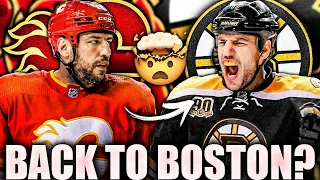 FLAMES & BRUINS TRADE RUMOURS: MILAN LUCIC BACK TO BOSTON? NHL News Today 2022 Re: Bergeron, Krejci