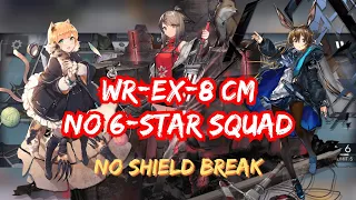 [Arknights] WR-EX 8 Challenge Mode| No 6 Star Ops, No Shield Break ft. Cutter the MVP