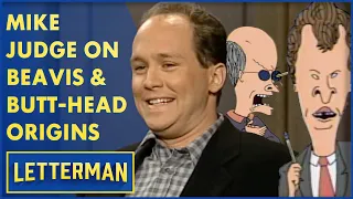 Beavis & Butt-Head Creator Mike Judge Met Grim Reaper | Letterman