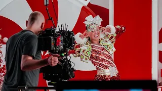 JoJo Siwa X Meghan Trainor "I Believe In Santa" BTS!!