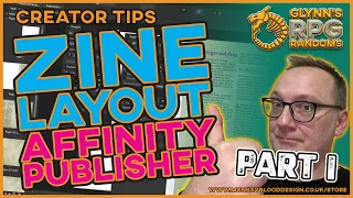 How to create a Zine Layout in Affinity Publisher - Part 1