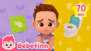 💩 Poo Poo And Boo Boo | Healthy Habit Songs | Play at Home with Bebefinn | Nursery Rhymes for Kids