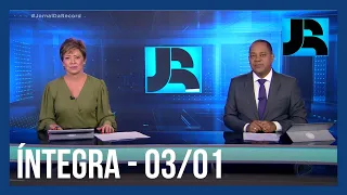 Assista à íntegra do Jornal da Record | 03/01/2023