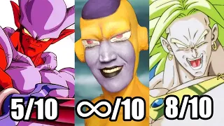 Ranking Dragon Ball Z Movie Villains