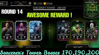 Sorcerer's Tower Final Match 200 & Bosses 170,190 Fights + Guaranteed Diamond Reward