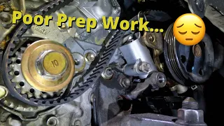 Cracked Timing Belt! Overheats! Failed Repair Attempts. Lexus Rx330 3.3l