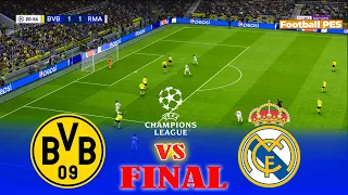 Borussia Dortmund vs. Real Madrid - Champions League 2024 FINAL Match |  EA FC 24 Gameplay PC