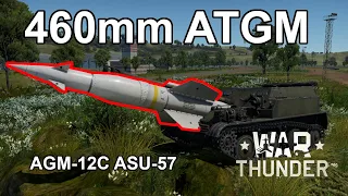 460mm ATGM on an ASU-57 // War Thunder User Model