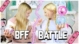 BFF SCHNEEKUGEL BATTLE 👯 WER IST SCHNELLER ? | MaVie Noelle Werbung