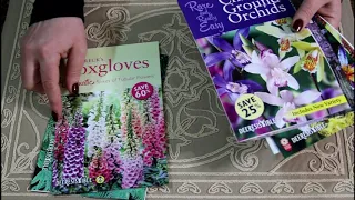 ASMR Page Turning ~ Gardening Catalogs.....I Can't Wait for Spring!!