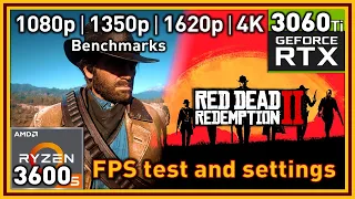 Red Dead Redemption 2 PC - Ryzen 5 3600 & RTX 3060 Ti - FPS Test and Settings | Benchmarks