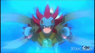 Ash and Latios Vs Pokemon Hunter English Dubbed