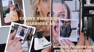 CREATE VIDEOS ON POLAROIDS + unboxing and review of #THEPOLAROIDLAB