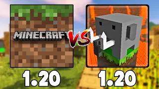 Minecraft PE 1.20 VS Craftsman 1.20 (Is Craftsman BETTER??)