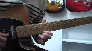 Under A Glass Moon -  Guitar Solo Cover / John Petrucci ( Dream Theater )