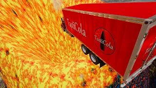 TOP 100 Truck Crashes & Destruction Accidents BeamNG.Drive