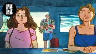 Animated short film about a dysfunctional family | "Trona Pinnacles" - by Mathilde Parquet