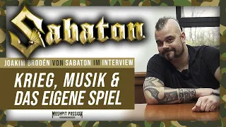SABATON Interview mit Joakim Brodén über Krieg, Musik und das eigene Spiel | Reaction | Bismarck
